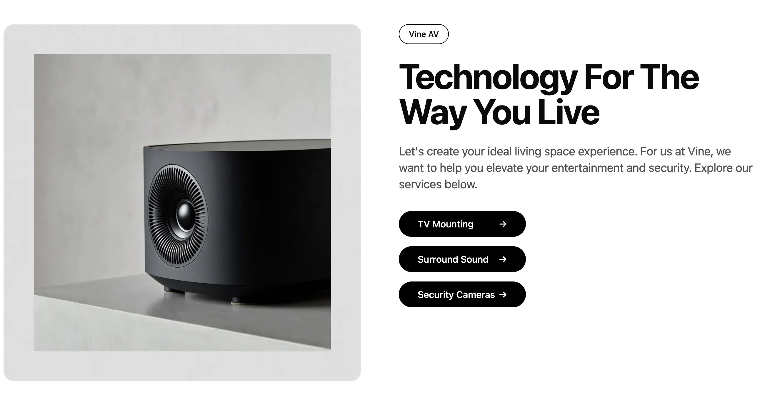 Vine Digital & AV preview